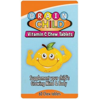 Brain Child Vitamin C Chewable Tablets 60