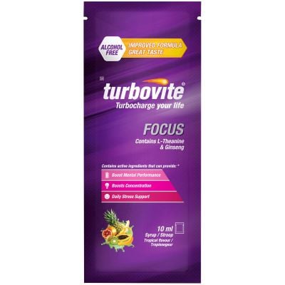 Turbovite Focus Syrup Tropical 10ml