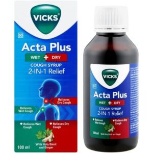 Vicks VapoRub ActaPlus Wet and Dry 100ml
