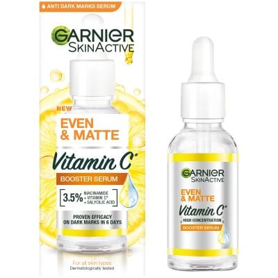 Garnier Even & Matte Vitamin C Serum 30ml