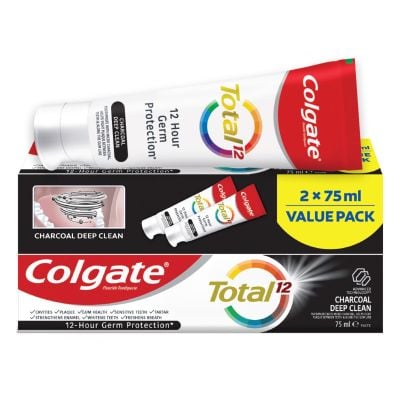 Colgate Charcoal Total Daily Clean Toothpaste 75ml