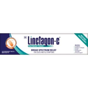 Linctagon C Effervescent Tablets 20 Pack