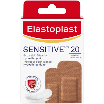 Elastoplast Sensitive Medium Plasters 20 Pack