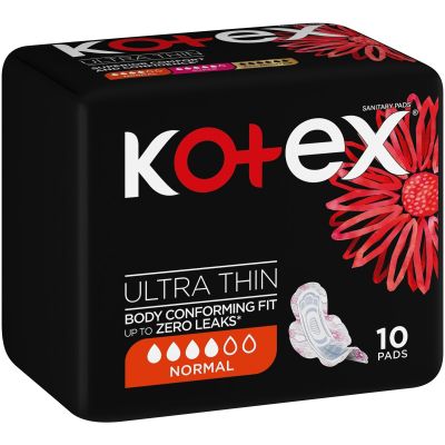 Kotex Coco Ultra-Thin Normal With Wings 10 Pack