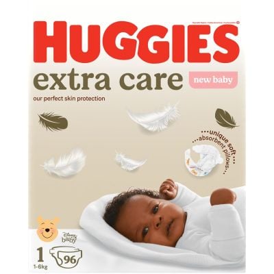 Huggies Extra Care Size 1 96 Pack
