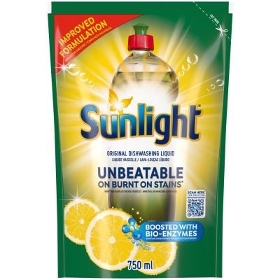 Sunlight Dishwashing Liquid Refill 750ml