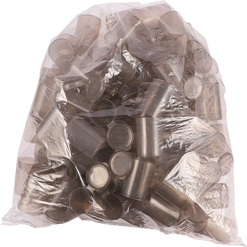 Plastic Vial Amber 100ml - 50 Pack