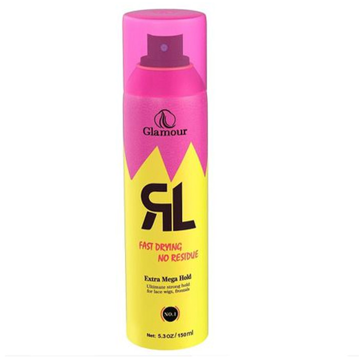 Glamour Beauty Fast Dry Extra/Medium Hold Hairspray 300ml