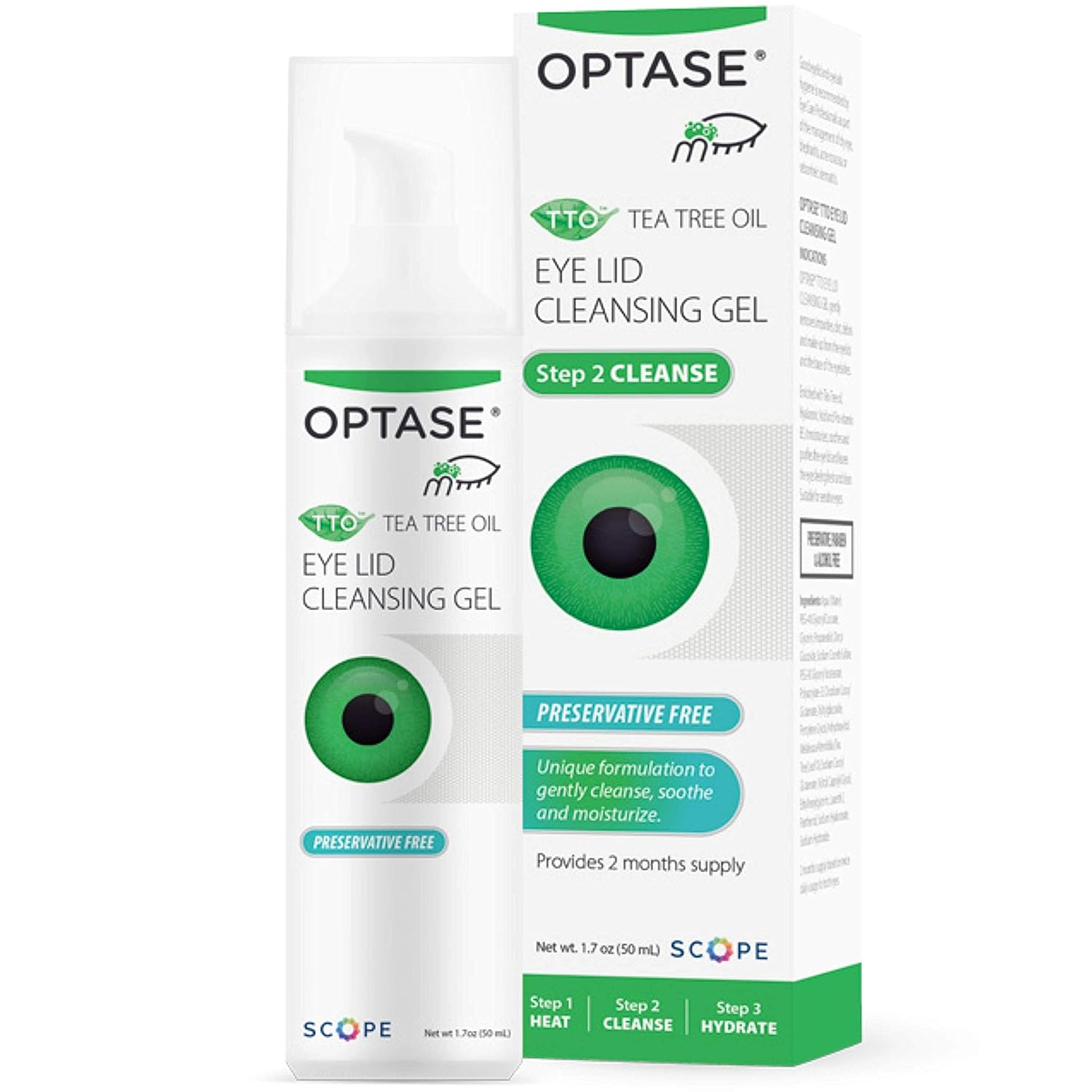 Optase Eyelid Cleansing Gel 50ml