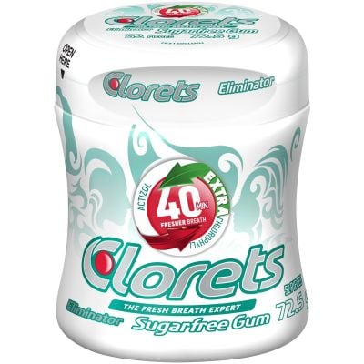 Clorets Eliminator Bottle 75g