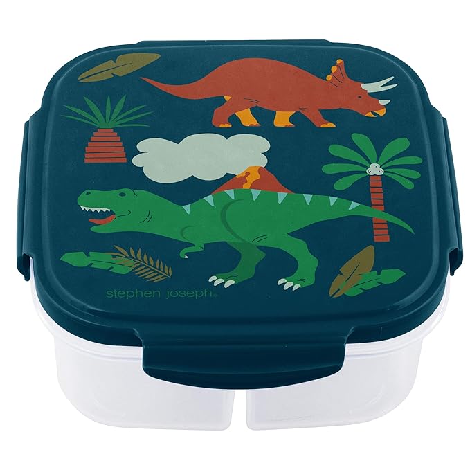 Snack Box with Ice Pack Dinosaur