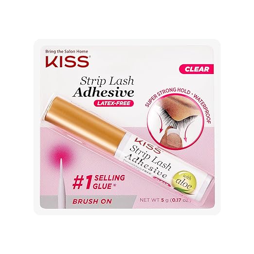Kiss Lash Glue Strip 24 Hour Clear 5g