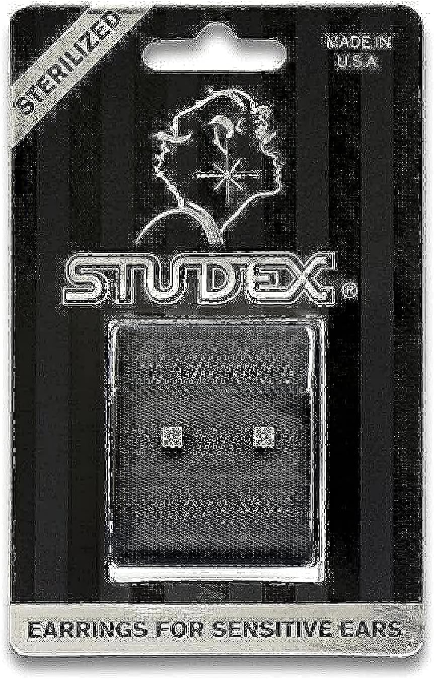 Studex Sensitive 3mm Stainless Steel Cubic Zirconia Earrings