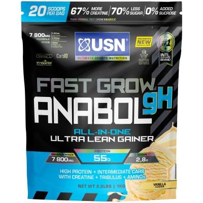 USN Fast Grow Anabolic Vanilla Powder 1kg