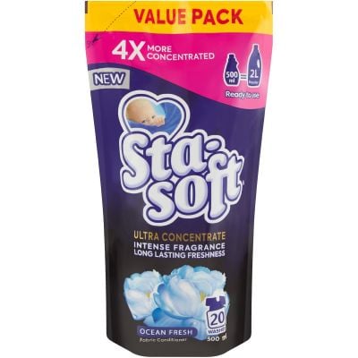 Sta-Soft Ultra Concentrate Ocean Fresh Refill 500ml