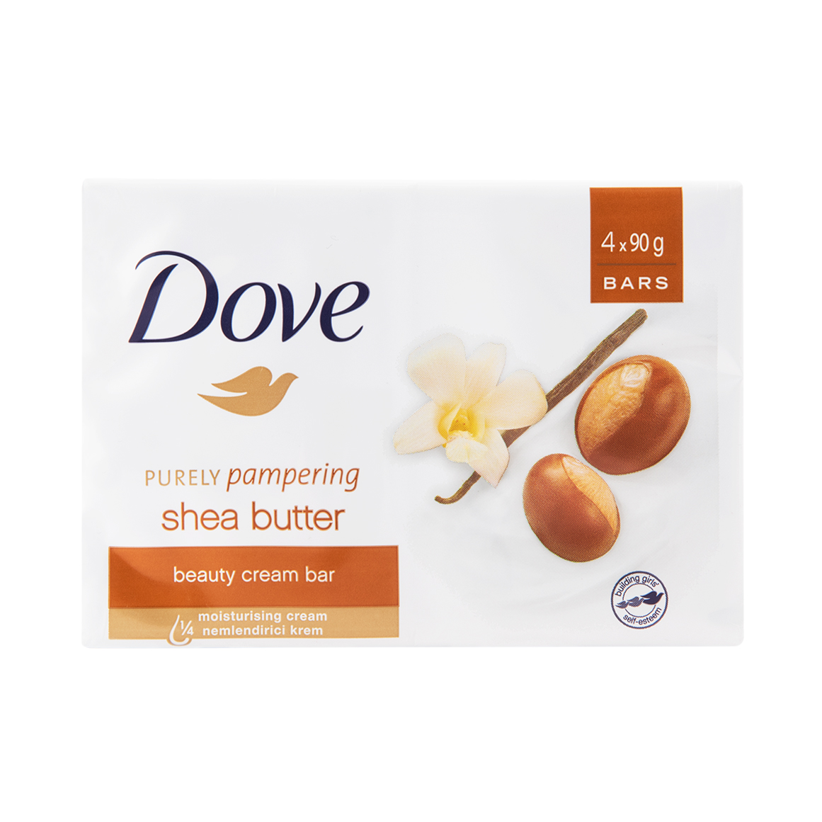 Dove Shea Butter Soap 4 x 90g