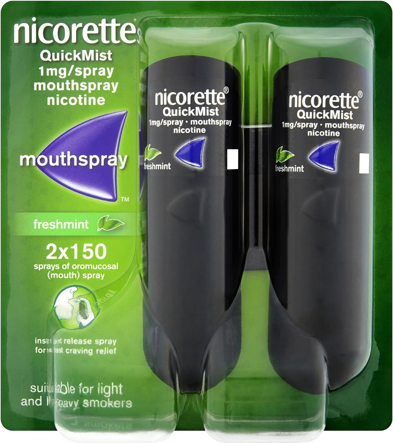 Nicorette Spray Fresh Mint 1mg 13.2ml