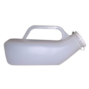 Urinal with Lid Male Natural Colour 1L