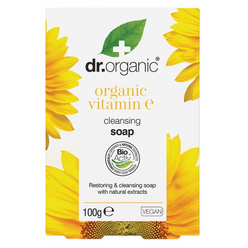 Dr. Organic Vitamin E Soap 100g