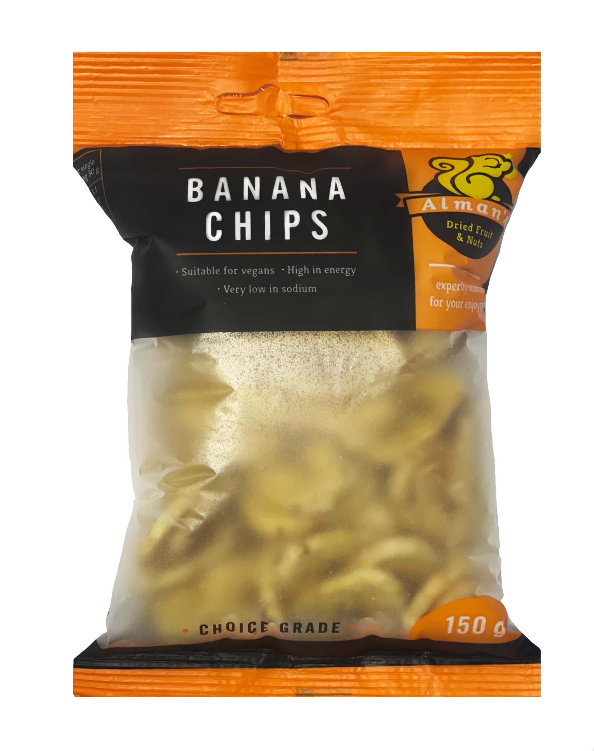 Alman's Banana Chips 150g