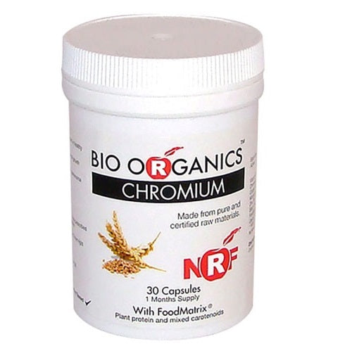 Bio Organics Chromium Capsules 30 Pack