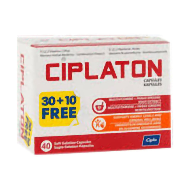 Ciplaton Capsules 30+10 Pack 40