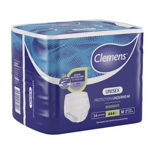 Clemens Unisex Protective Underwear Medium 14 Pack