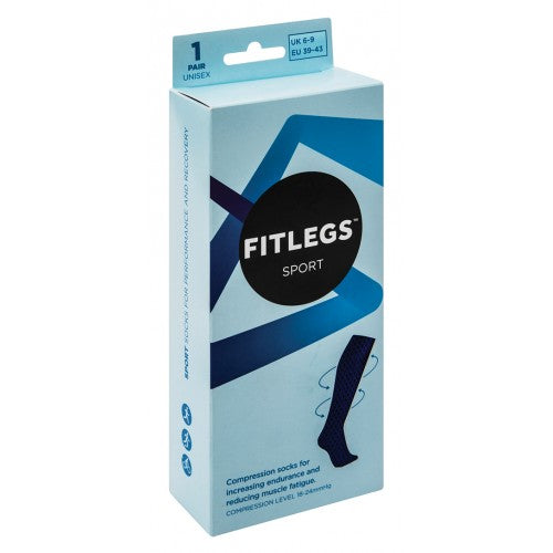 Compression Sports Socks Green Size 3-6