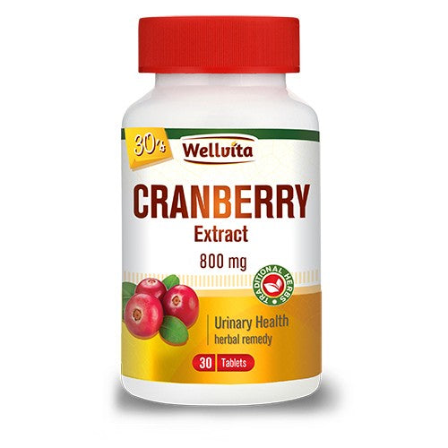 Cranberry 800mg Tablets 30 Pack