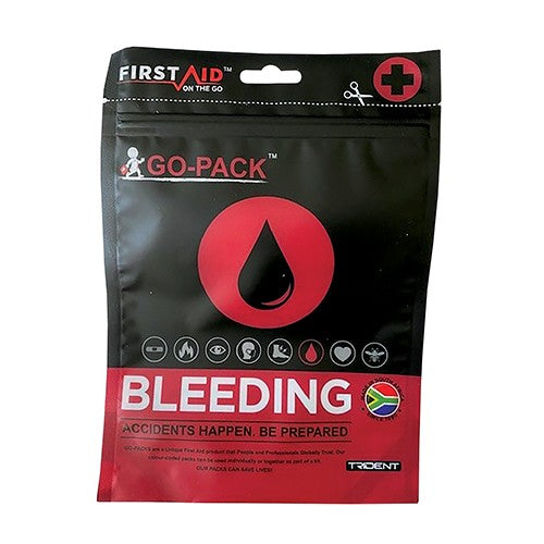 First Aid Go-Pack Bleeding