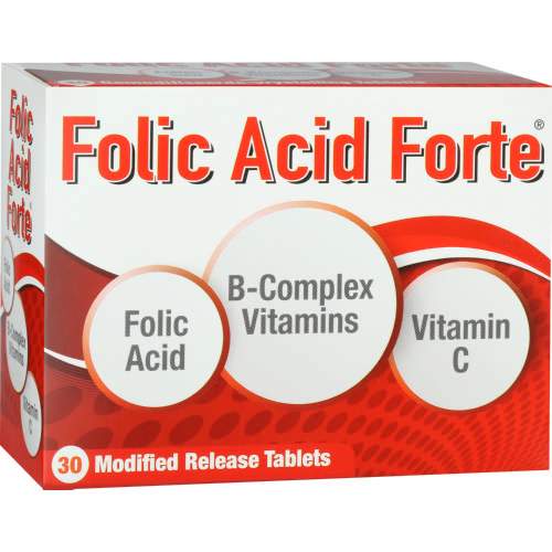 Folic Acid Forte Tablets 200mcg 30
