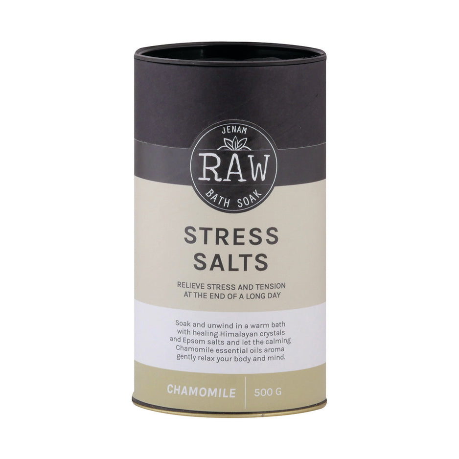 Jenam Raw Essential Oil Stress Relief Bath Salts Chamomile 500g