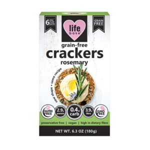 NutraChoice Gluten-Free Crackers Rosemary 180g
