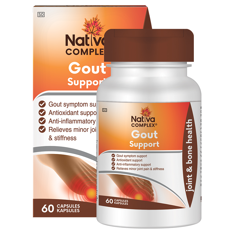 Nativa Compound Gout Capsules 60