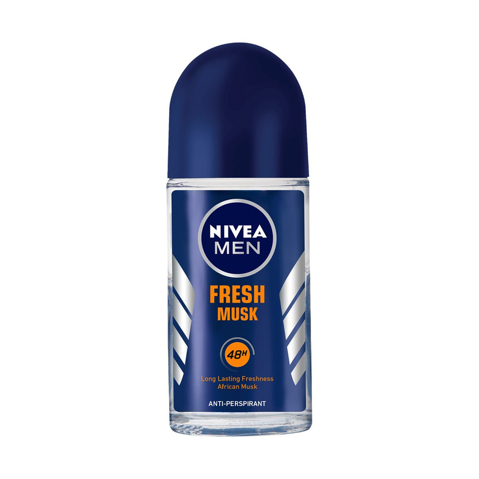 Nivea Men Fresh Musk Roll-On Deodorant 50ml