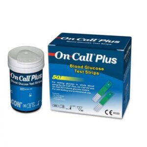 On Call Plus EZ Blood Glucose Test Strips 50