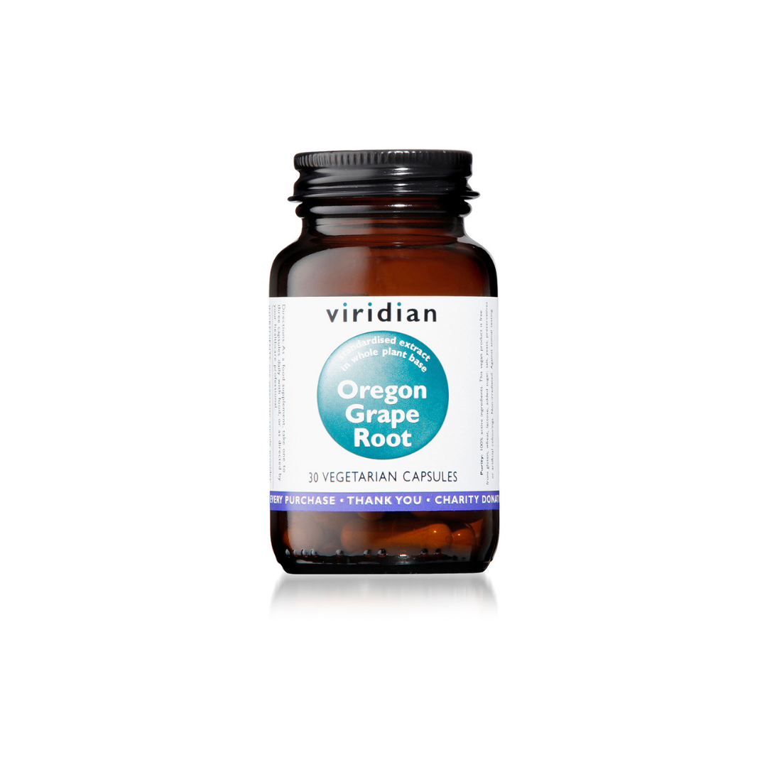 Viridian Oregon Grape Root Extract Capsules - 30 Pack