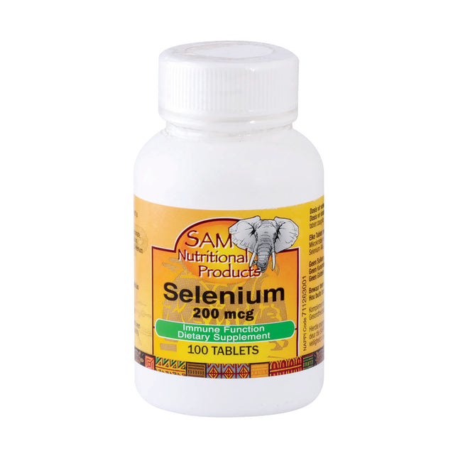 Sam Selenium 200mcg 100 Tablets