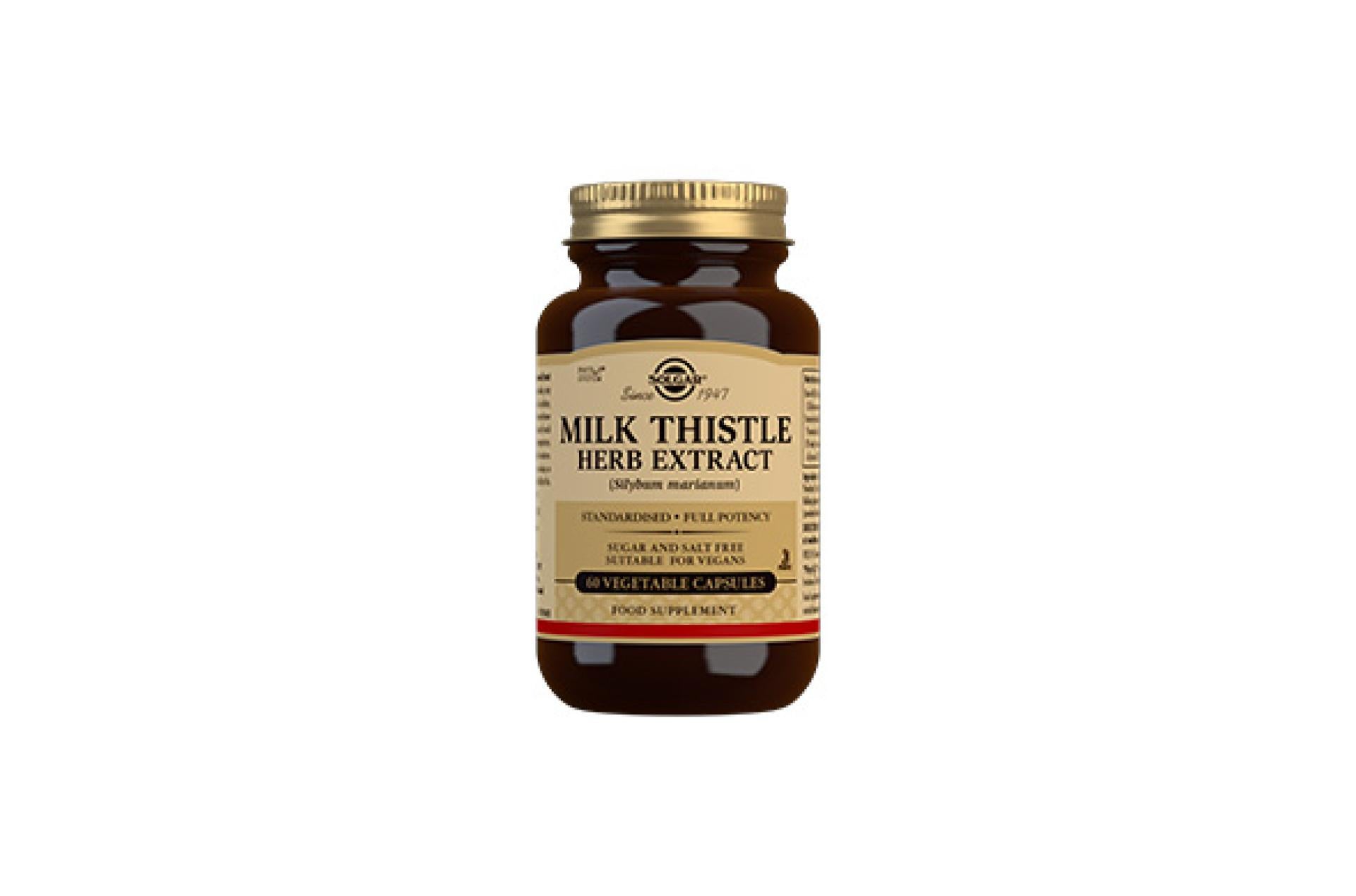 SV Milk Thistle Herb Capsules 60 Pack