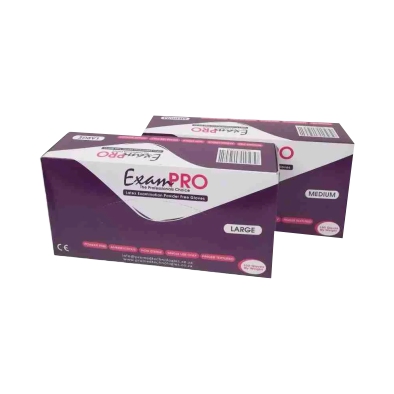 Evergreen Latex Examination Gloves Large 100