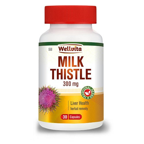 Wellvita Milk Thistle 300mg Capsules 30 Pack