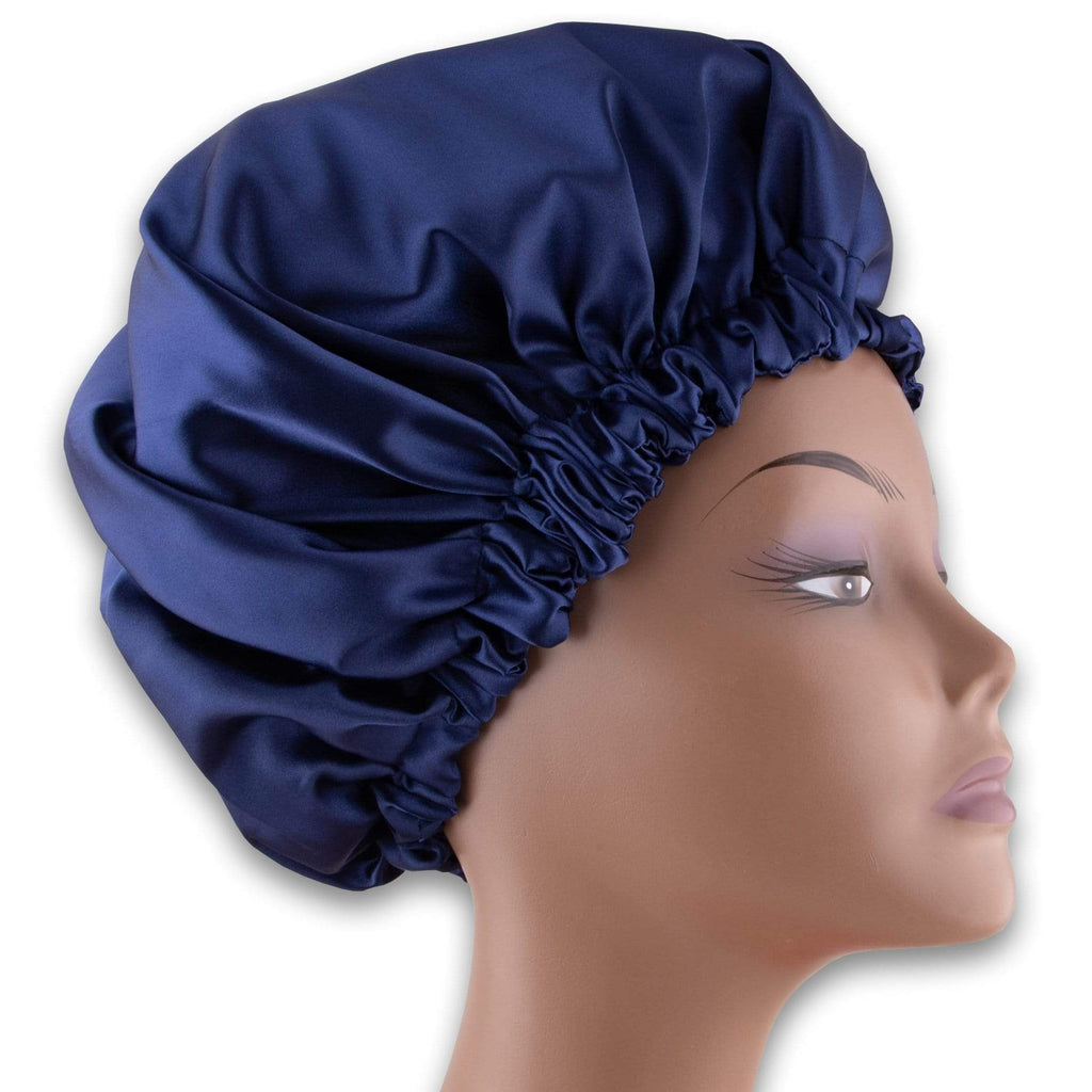 Bonnets Queens Lux Reversible Navy Blue