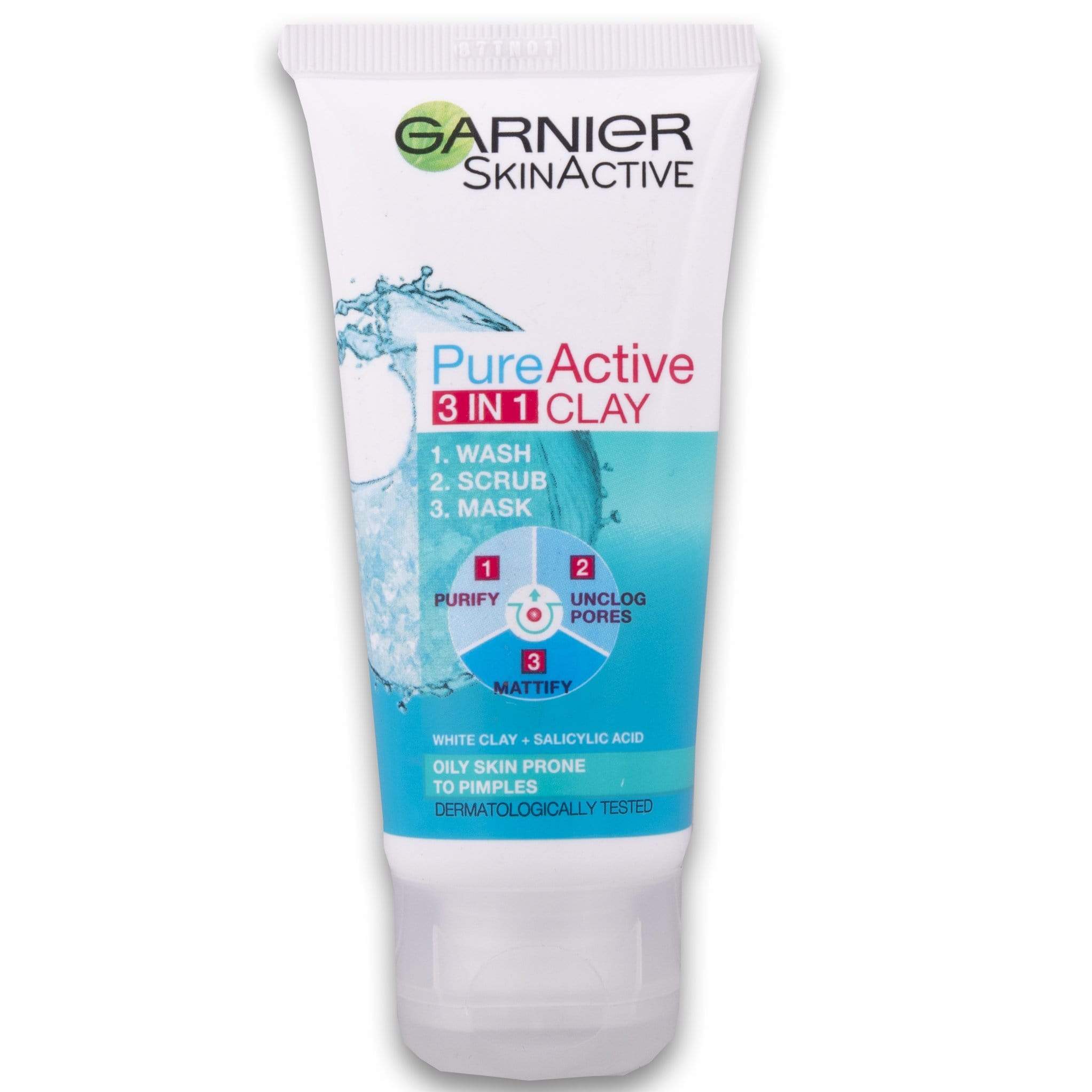 Garnier Pure Active 3-in-1 Clay Wash 50ml