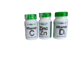 CNT Combo Vitamin C + D3 + Zinc - 3 Pack