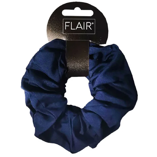 Flair Scrunchies Navy 2 Pack