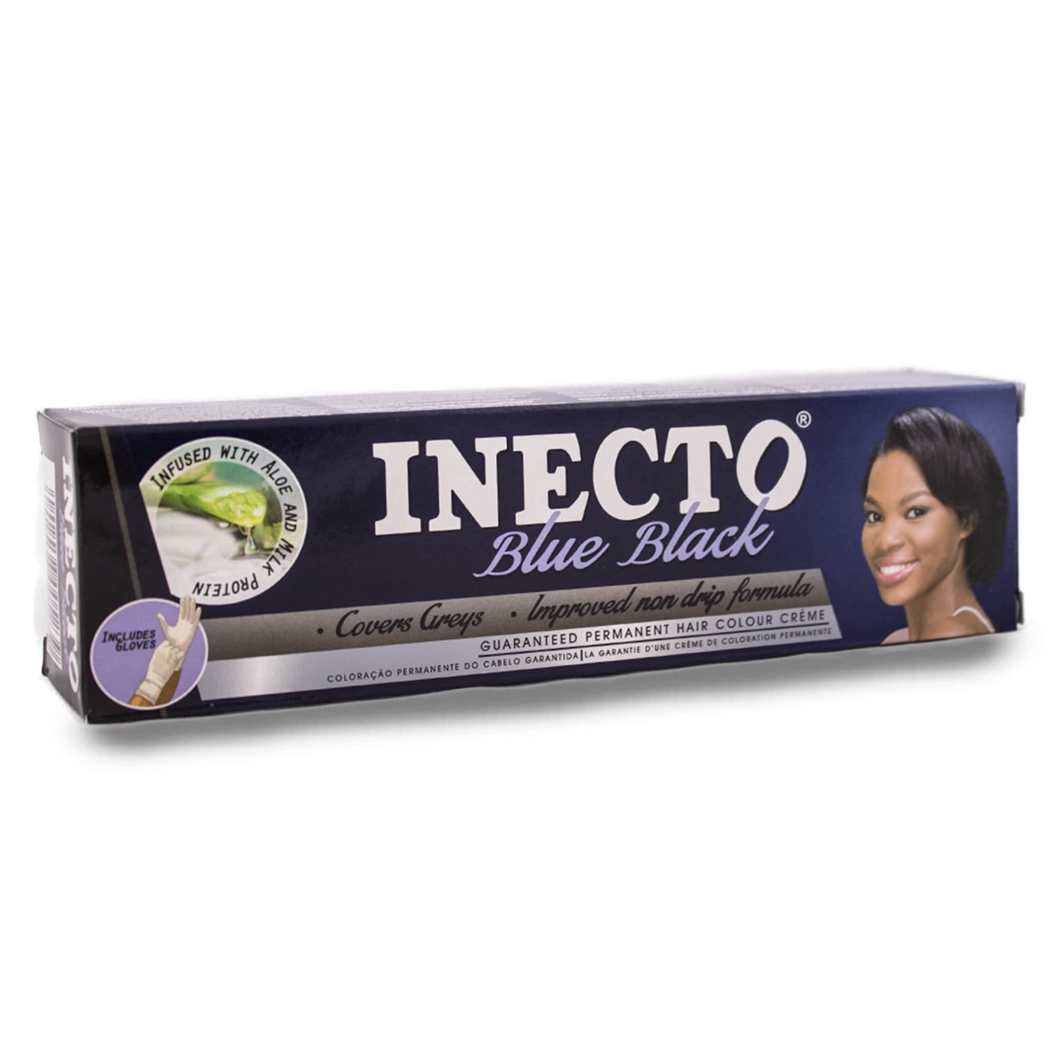 Inecto Hair Colour Cream Blue Black 50ml