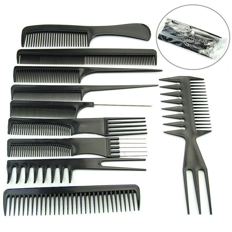 Belleza Salon Comb Set 10 Piece