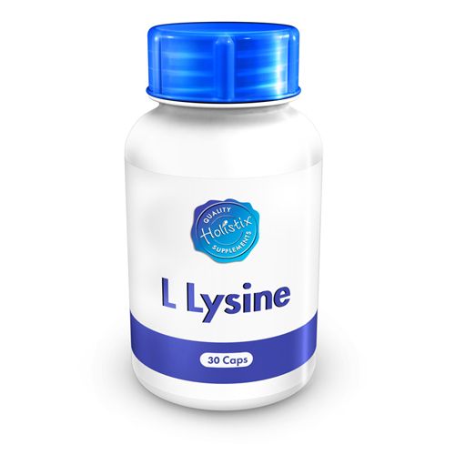 Holistix L-Lysine 500mg Capsules 30