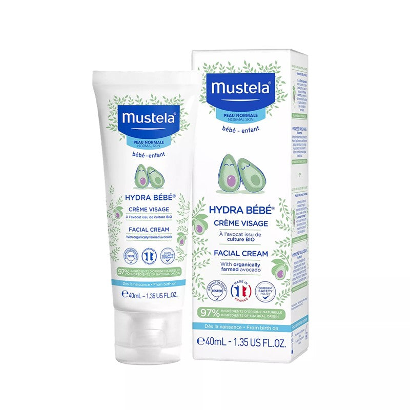 Mustela Hydra Bébé Facial Cream 40ml