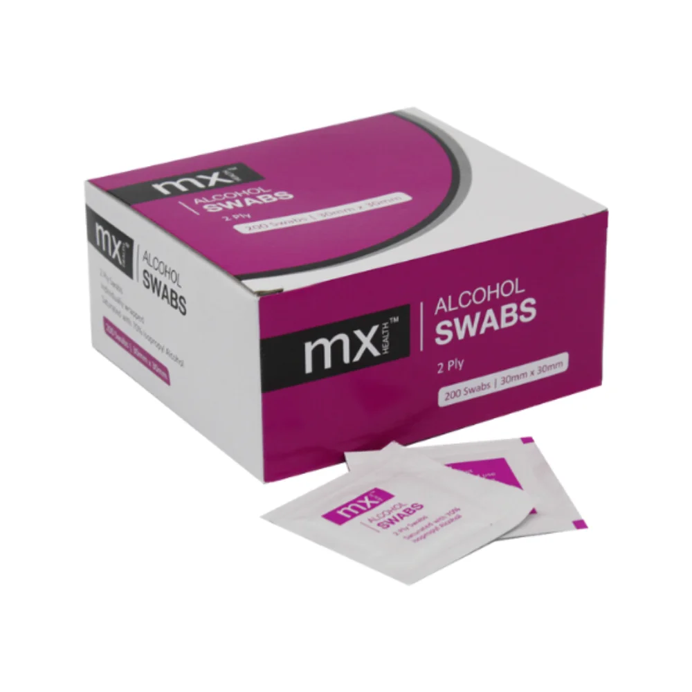 MX Alcohol Swabs 2-Ply
